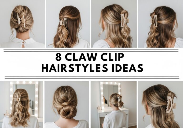 Claw Clip Hairstyles Ideas