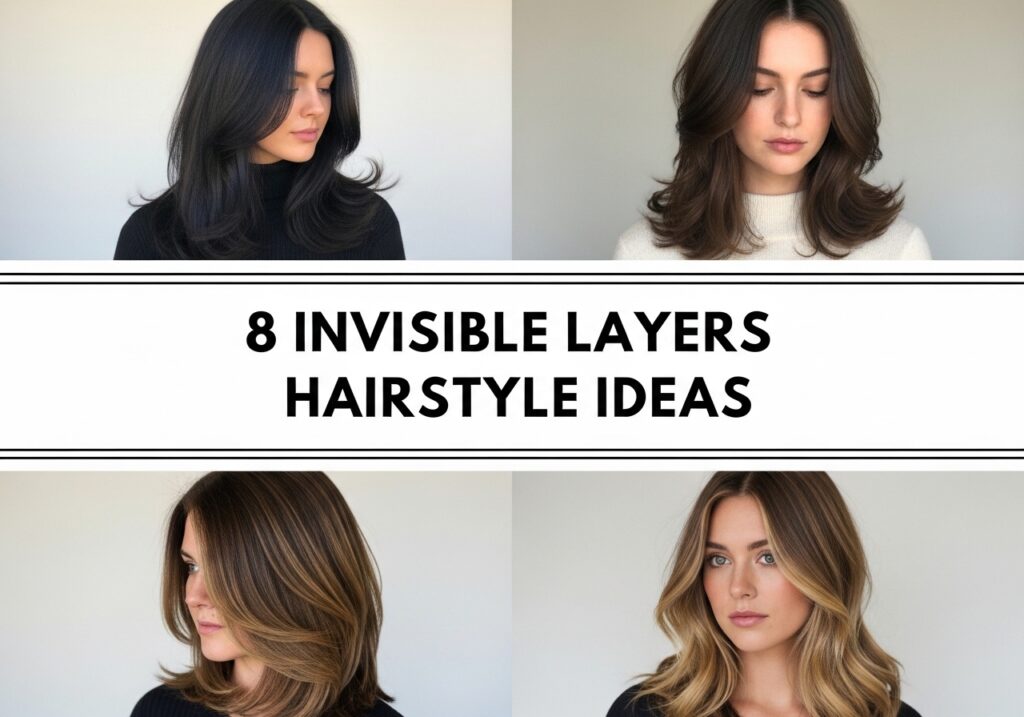 Invisible Layers Hairstyle Ideas