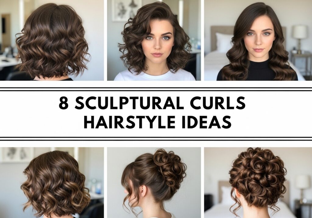 Sculptural Curls Hairstyle Ideas