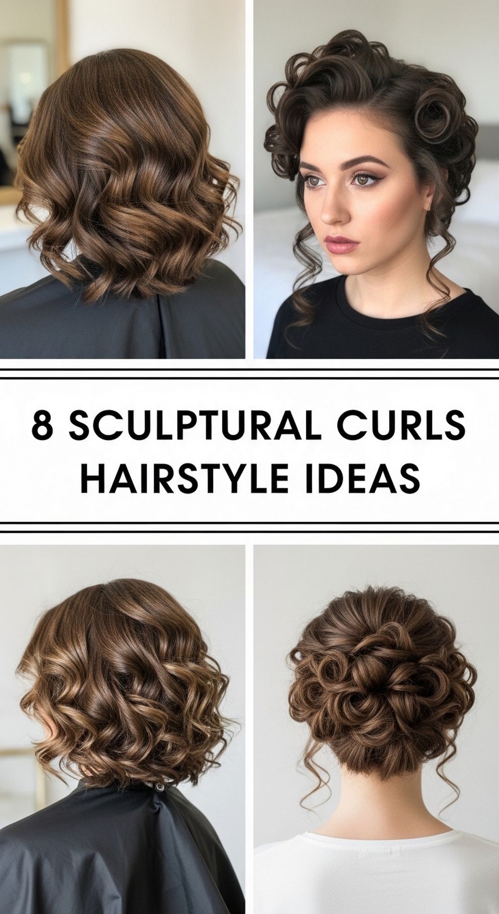Sculptural Curls Hairstyle Ideas