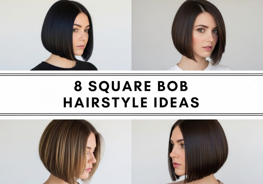 Square Bob Hairstyle Ideas