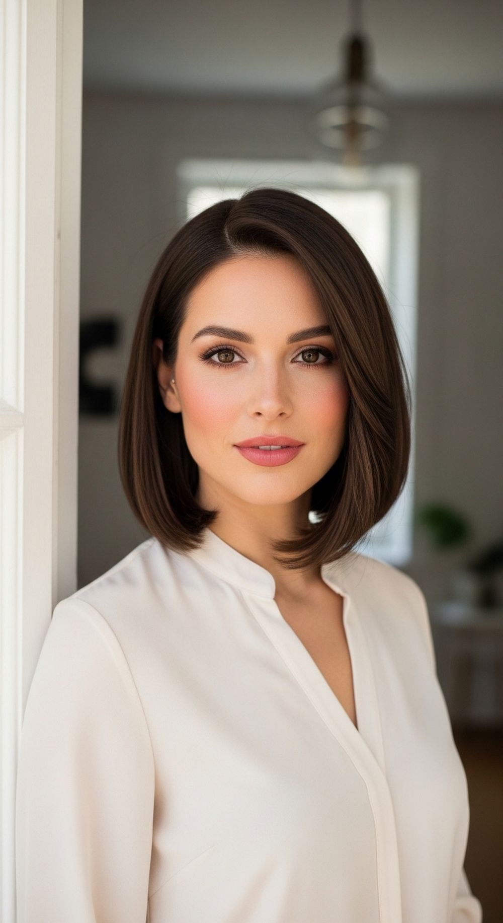 C Curl Bob Hairstyle