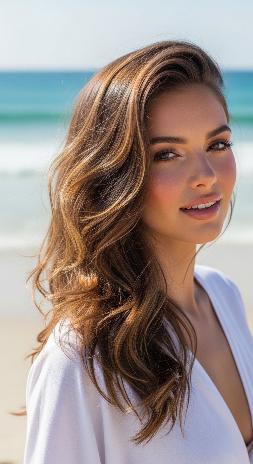 Loose Beach Waves Hairstyle
