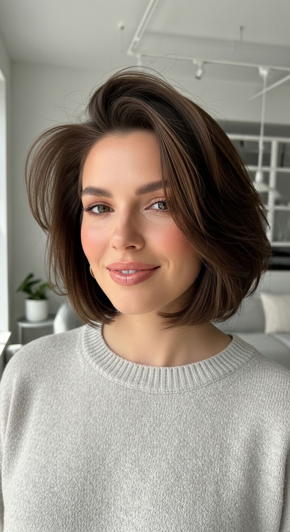 Tousled French Bob Hairstyle