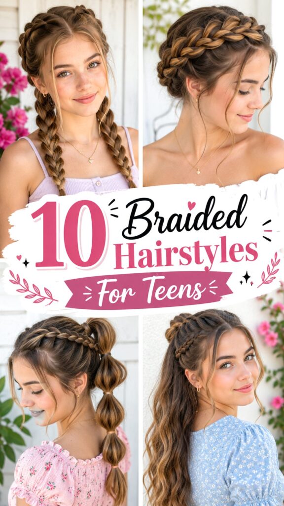 Braided Hairstyles For Teens