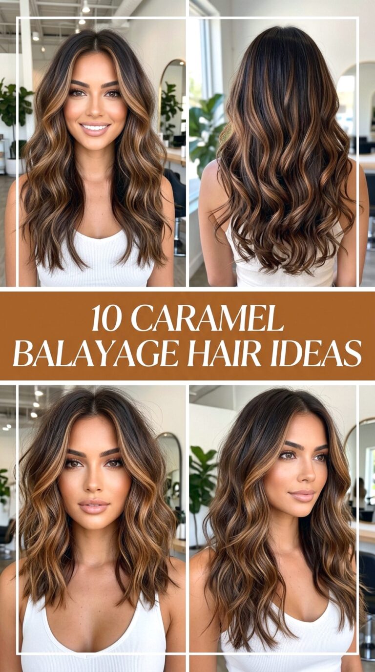 Caramel Balayage Hair Ideas