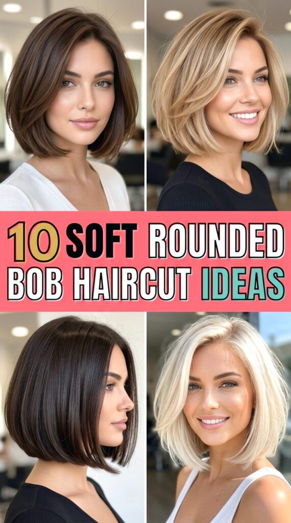 Soft Rounded Bob Haircut Ideas