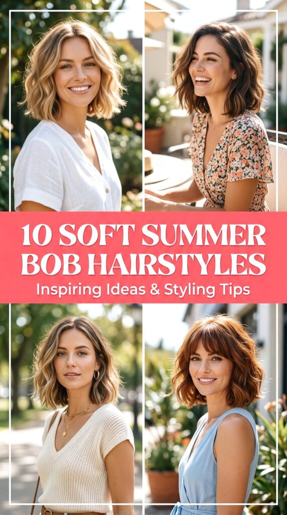 Soft Summer Bob Hairstyles
