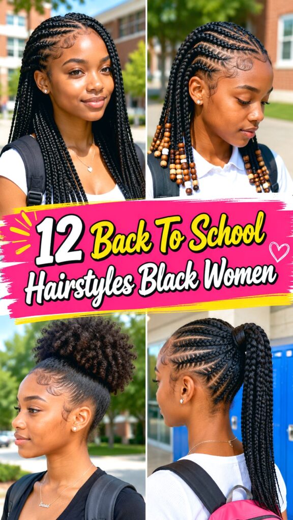 Back To School Hairstyles Black Women