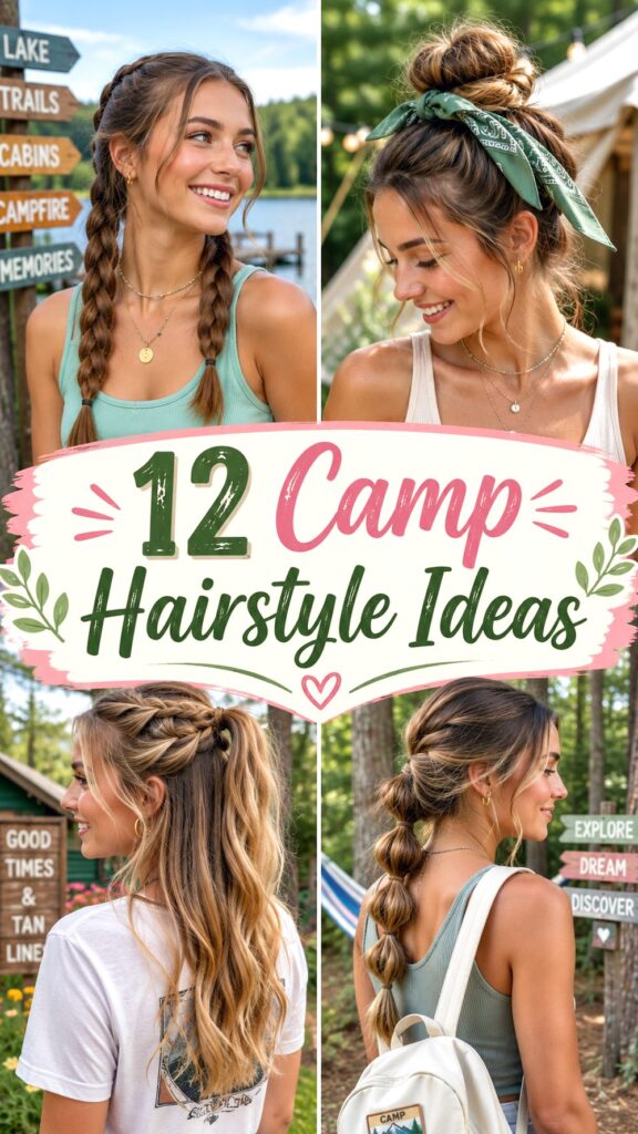 Camp Hairstyle Ideas