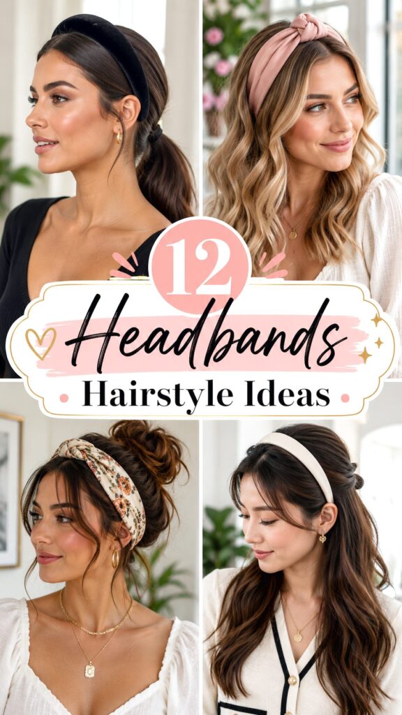 Headbands Hairstyle Ideas