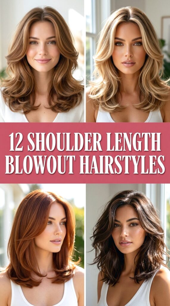 Shoulder Length Blowout Hairstyles