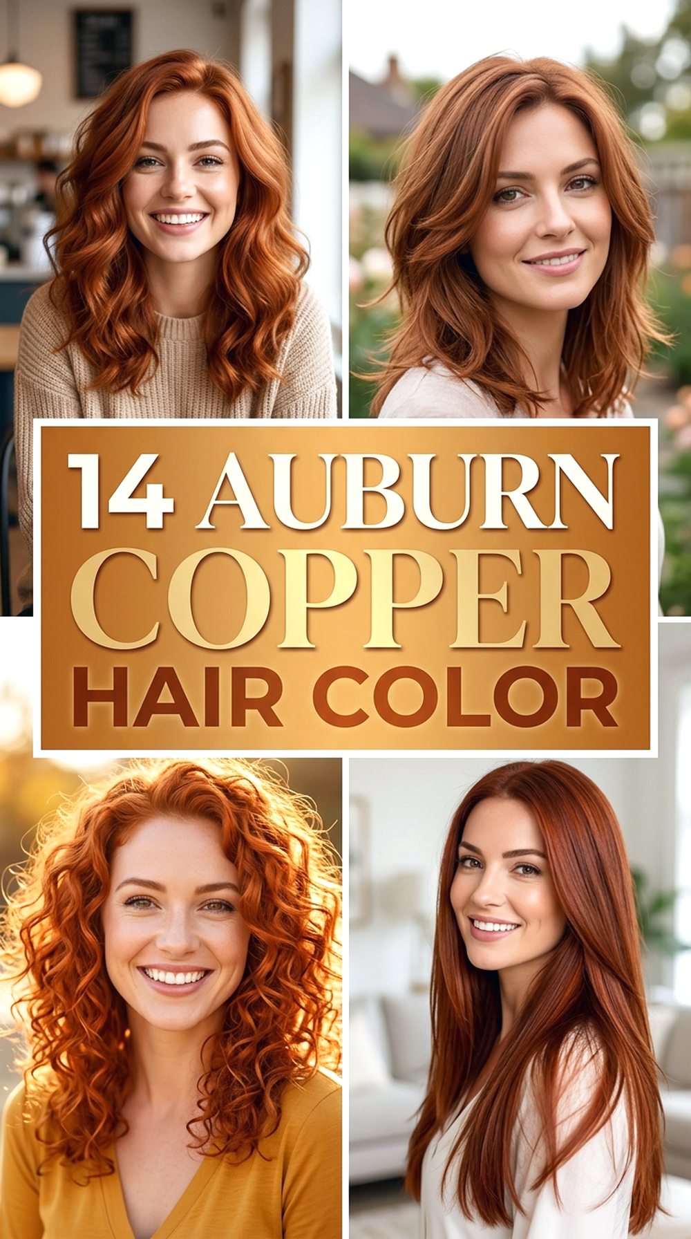 Auburn Copper Hair Color