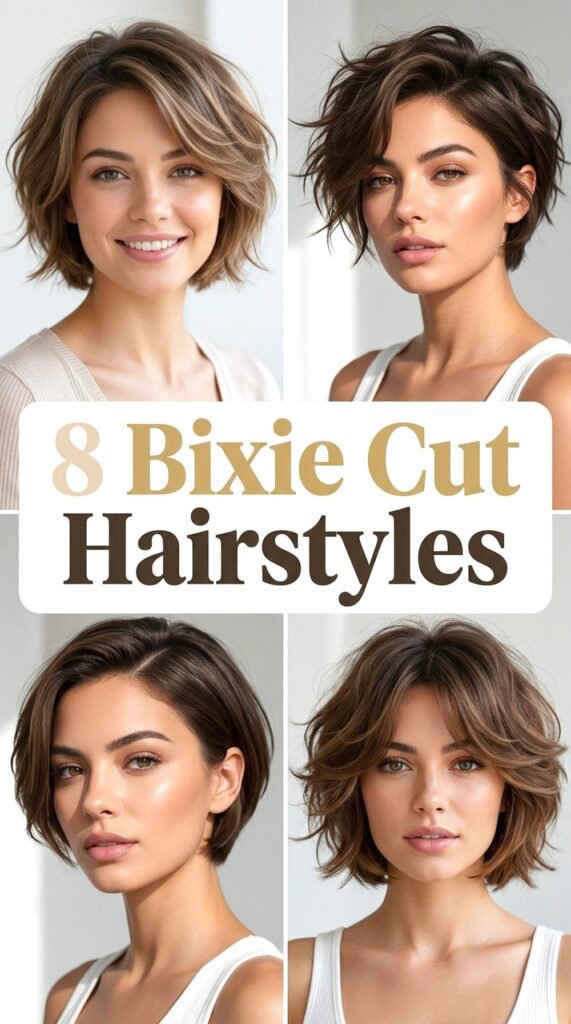 Bixie Cut Hairstyles