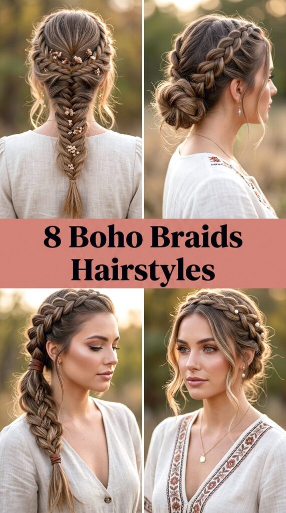 Boho Braids Hairstyles