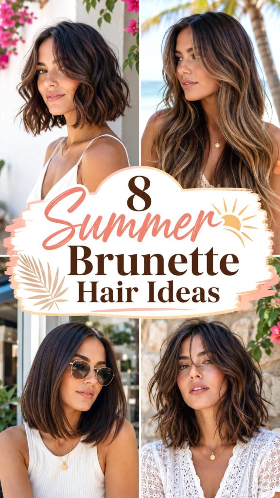Summer Brunette Hair Ideas
