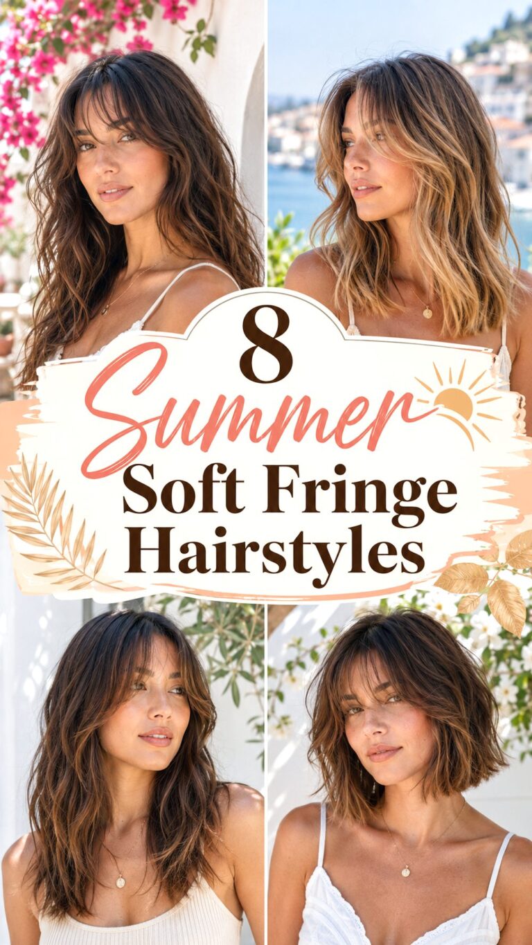 Summer Soft Fringe Hairstyles