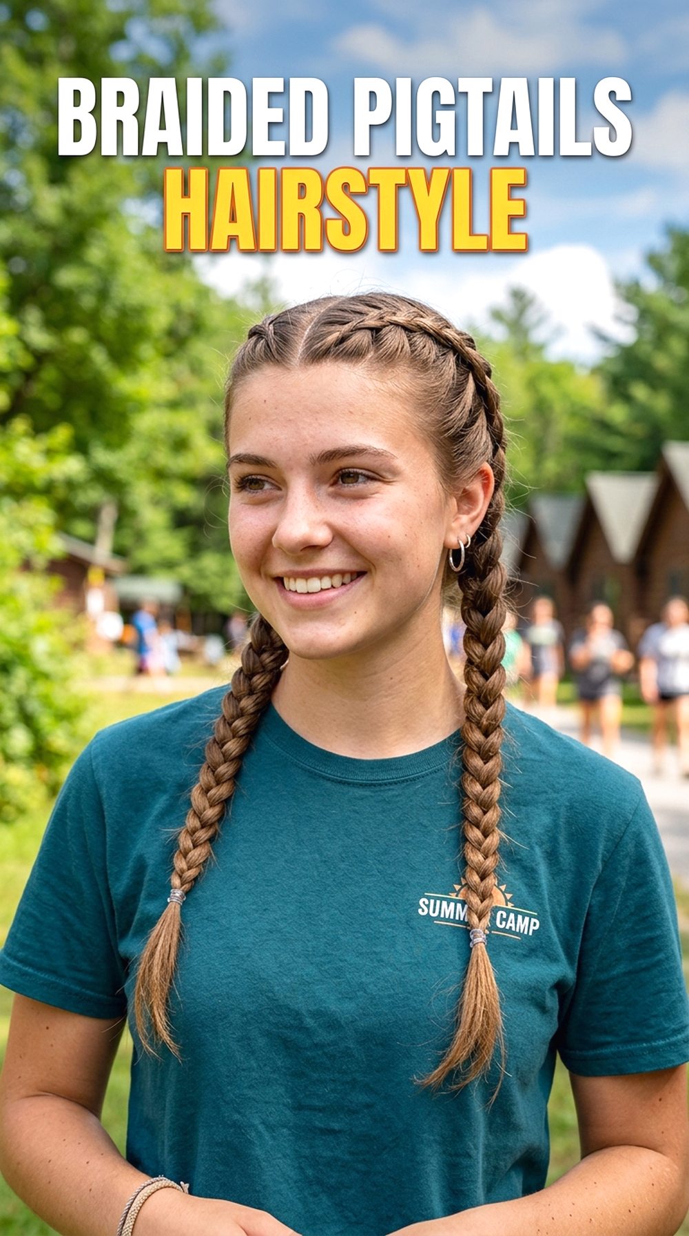 Braided Pigtails Hairstyle