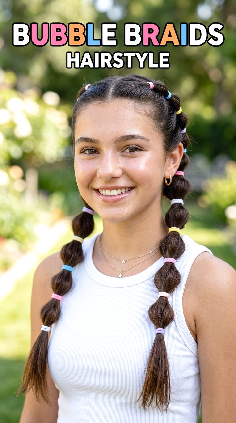 Bubble Braids Hairstyle