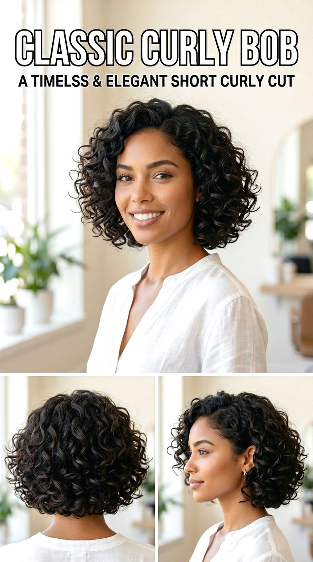 Classic Curly Bob
