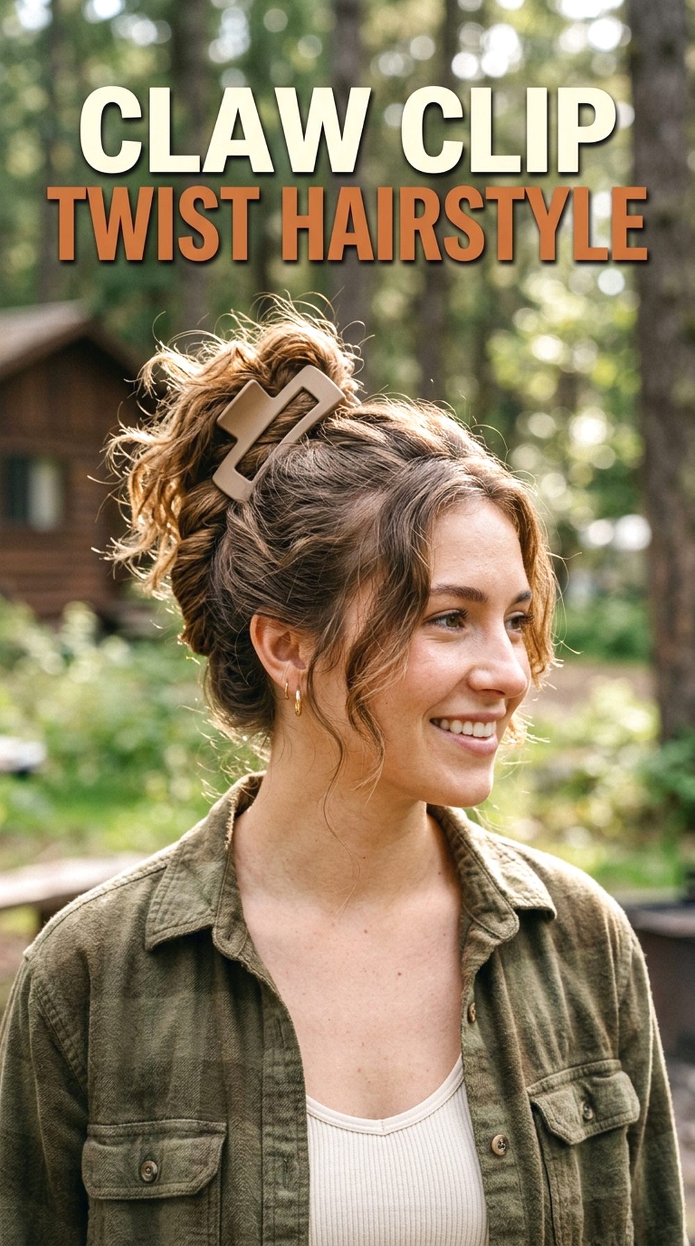 Claw Clip Twist Hairstyle