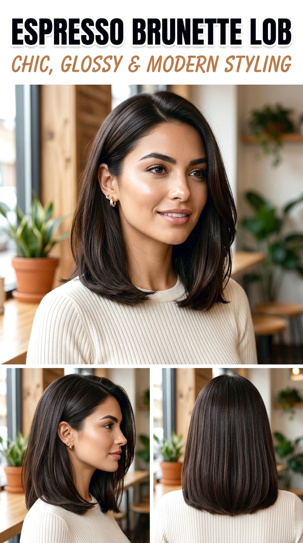 Espresso Brunette Lob