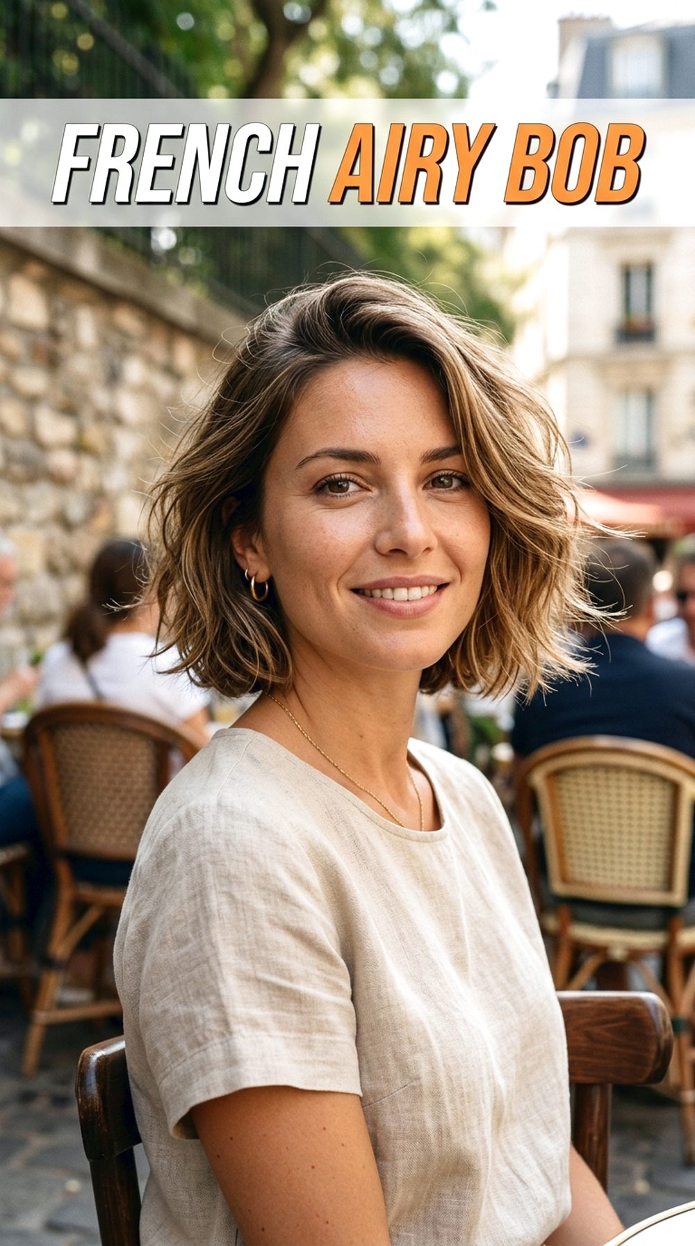 French Airy Bob Hairstyle
