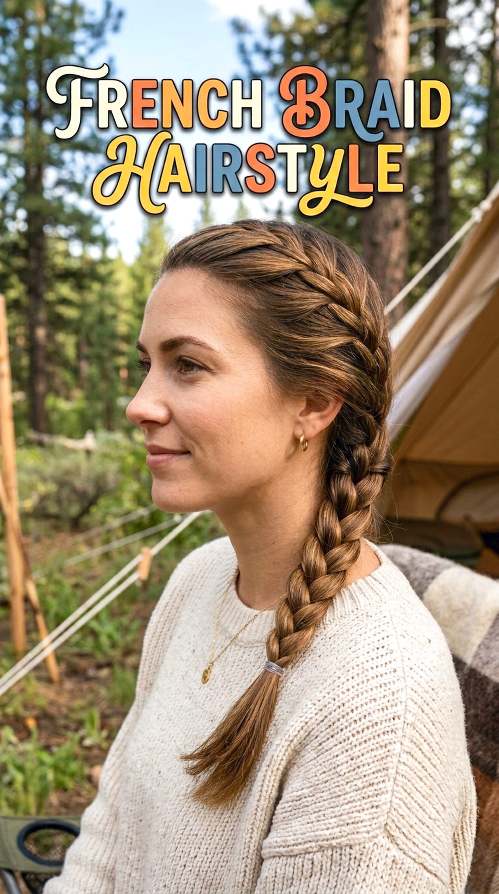 French Braid Hairstyle