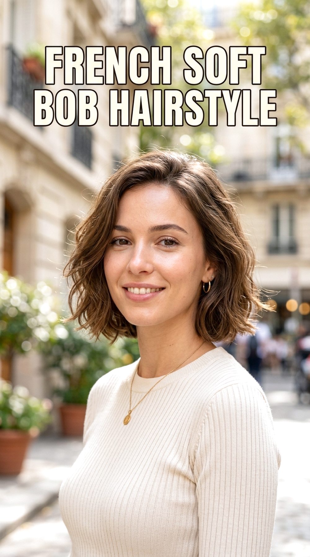 French Soft Bob Hairstyle