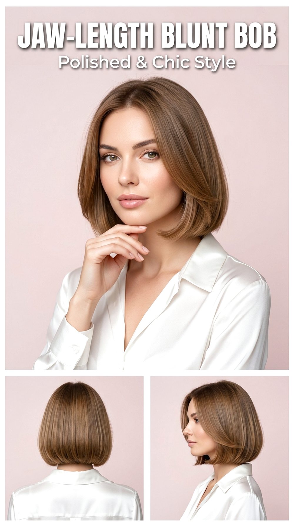 Jaw-Length Blunt Bob