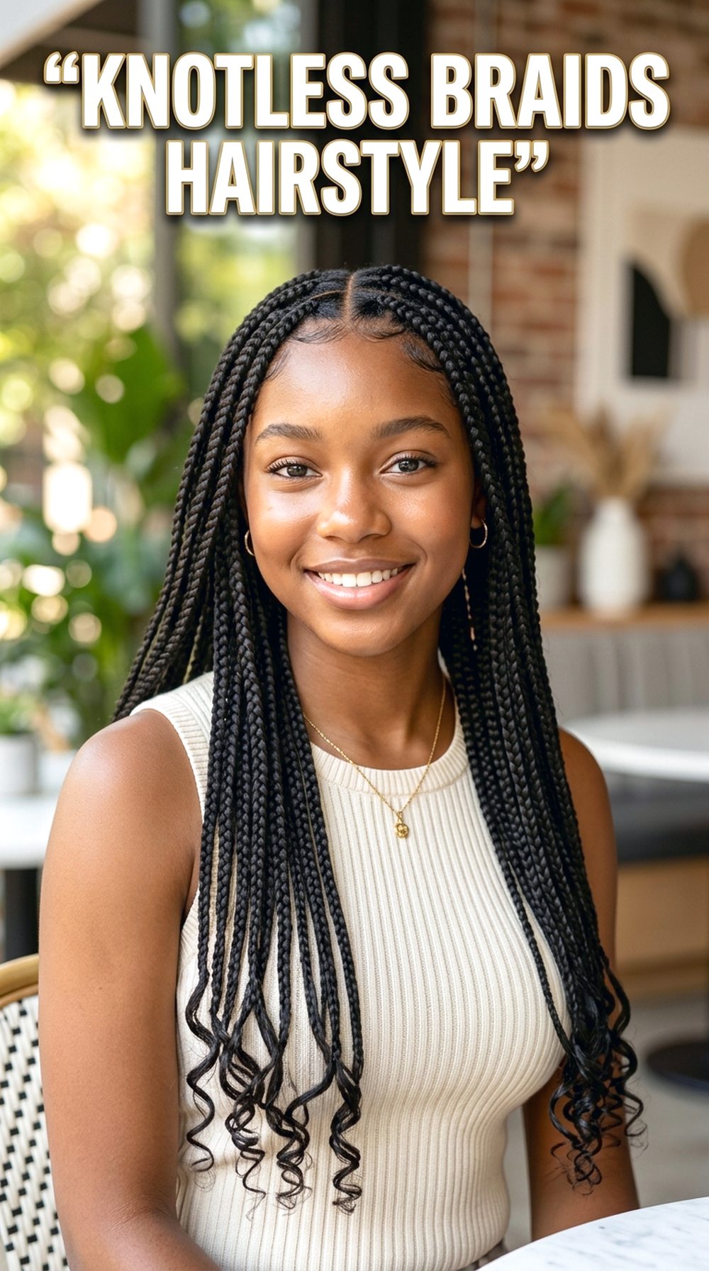Knotless Braids Hairstyle
