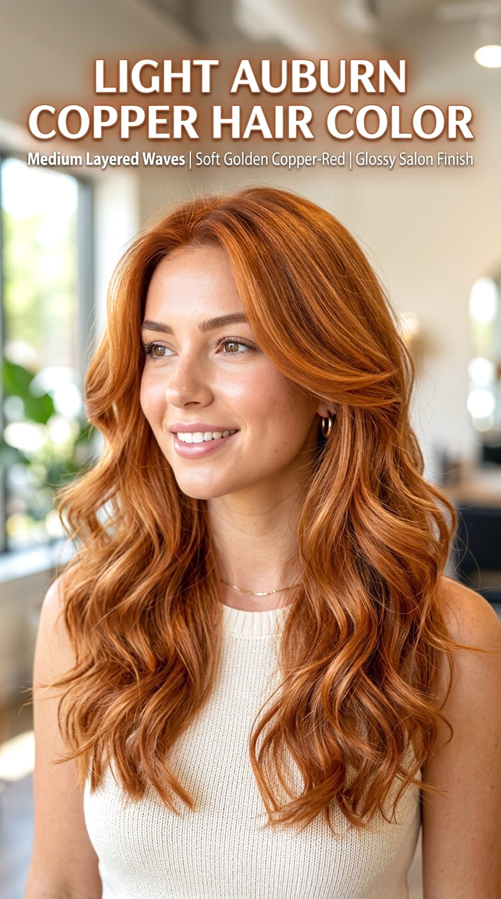 Light Auburn Copper Hair Color