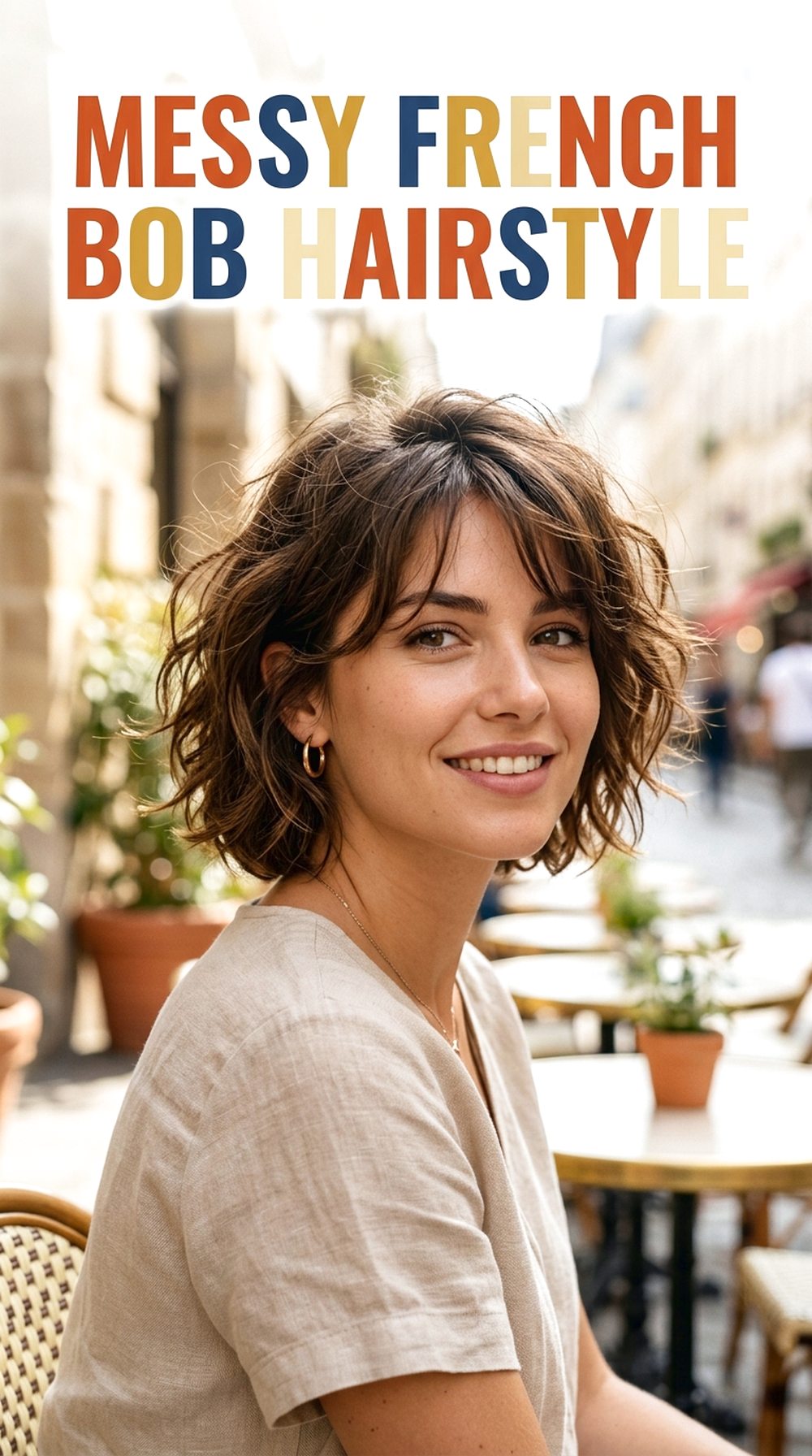 Messy French Bob