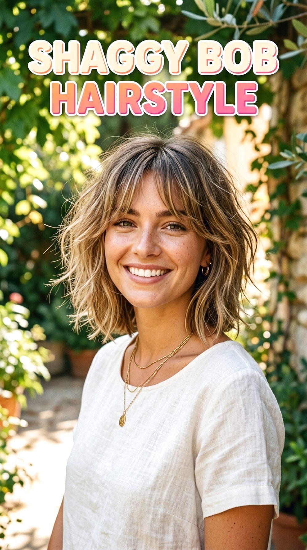Shaggy Bob Hairstyle