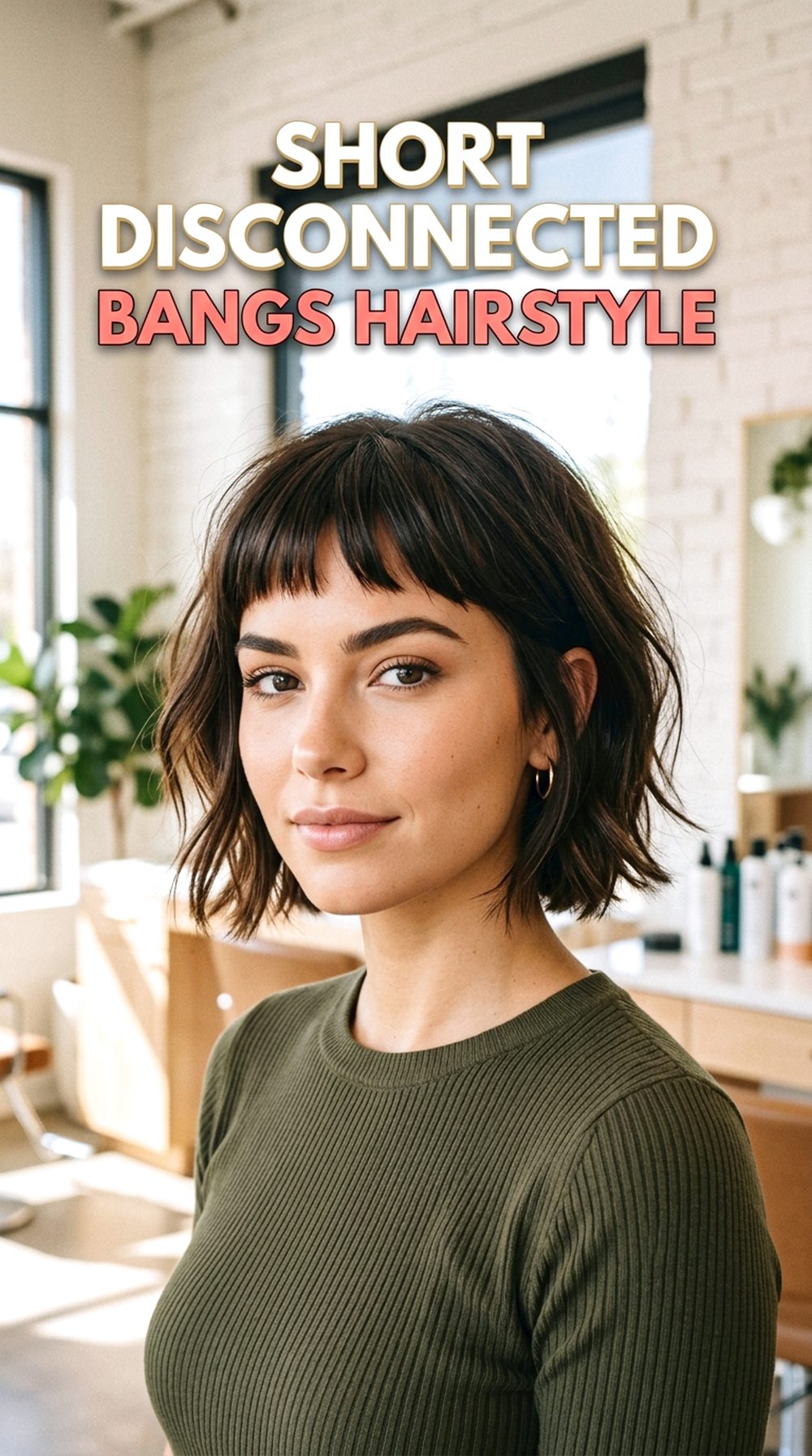 Short Disconnected Bangs
