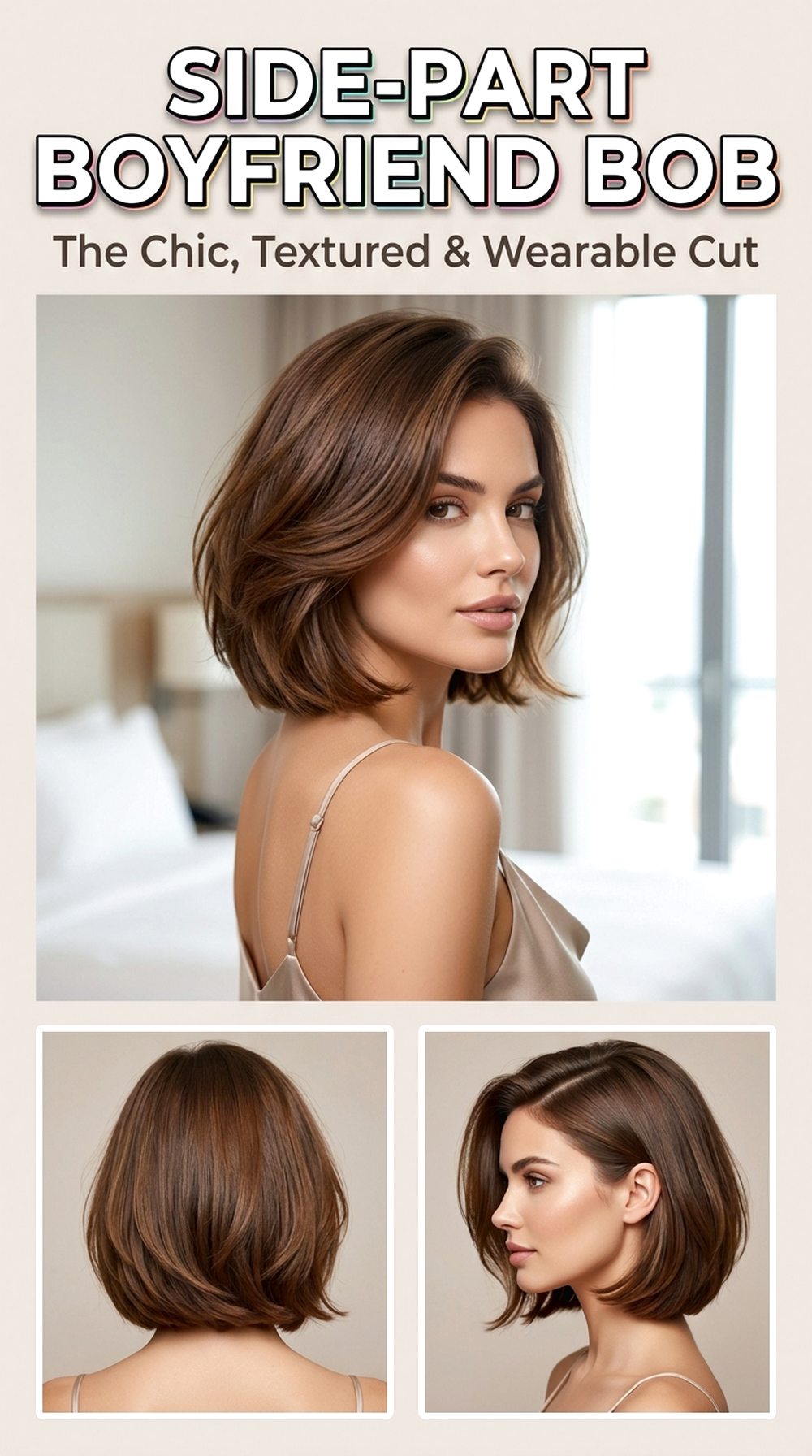 Side-Part Boyfriend Bob