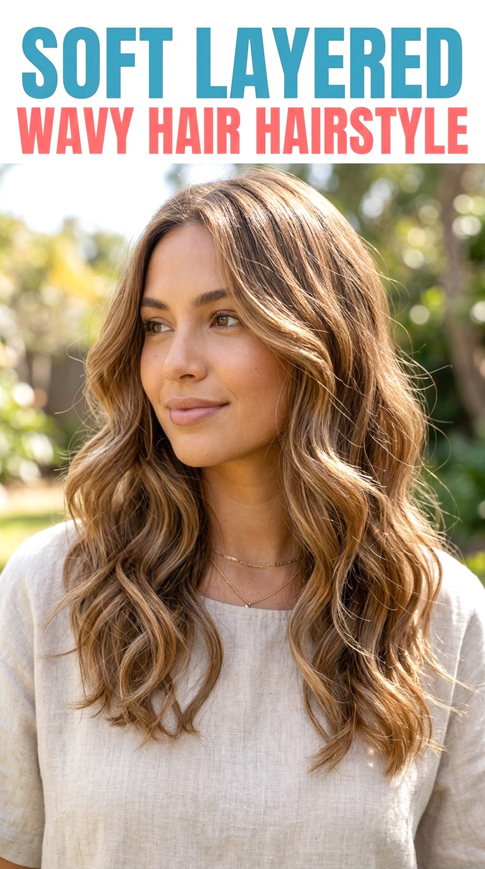 Soft Layered Wavy Hair