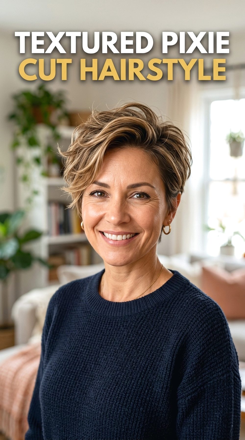 Textured Pixie Cut