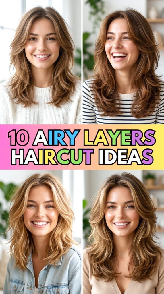 Airy Layers Haircut Ideas