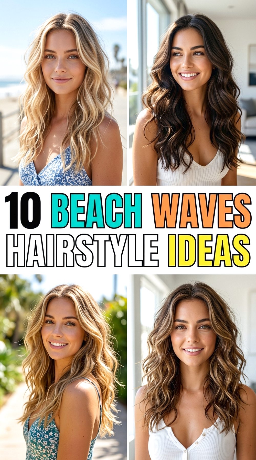 Beach Waves Hairstyle Ideas