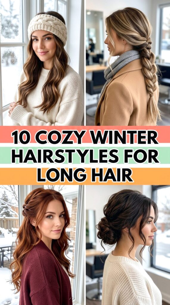 Cozy Winter Hairstyles For Long Hair