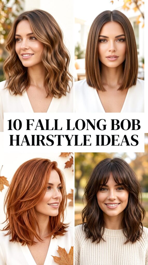 Fall Long Bob Hairstyle Ideas