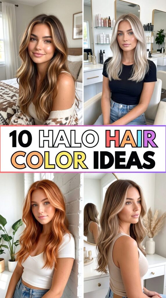 Halo Hair Color Ideas