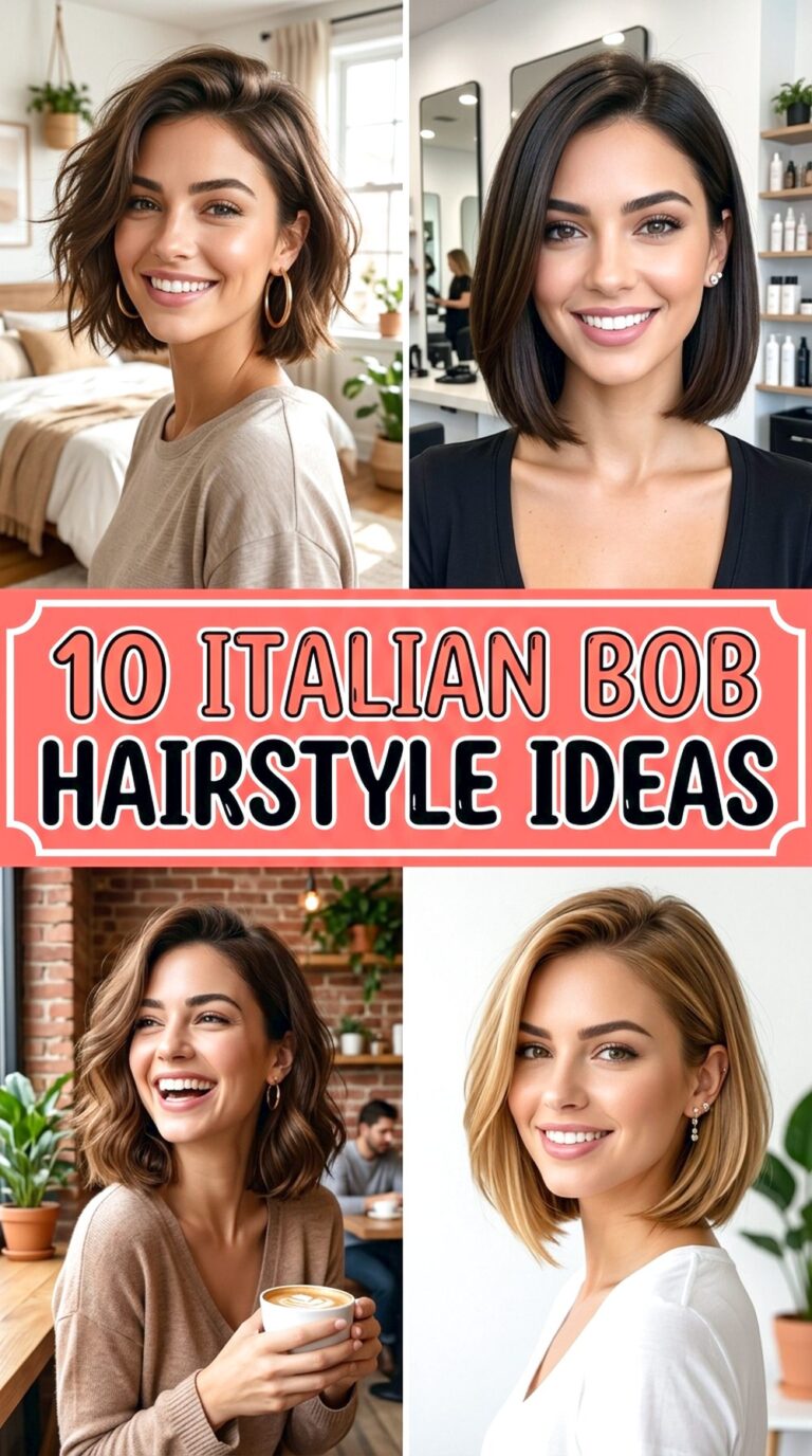 Italian Bob Hairstyle Ideas