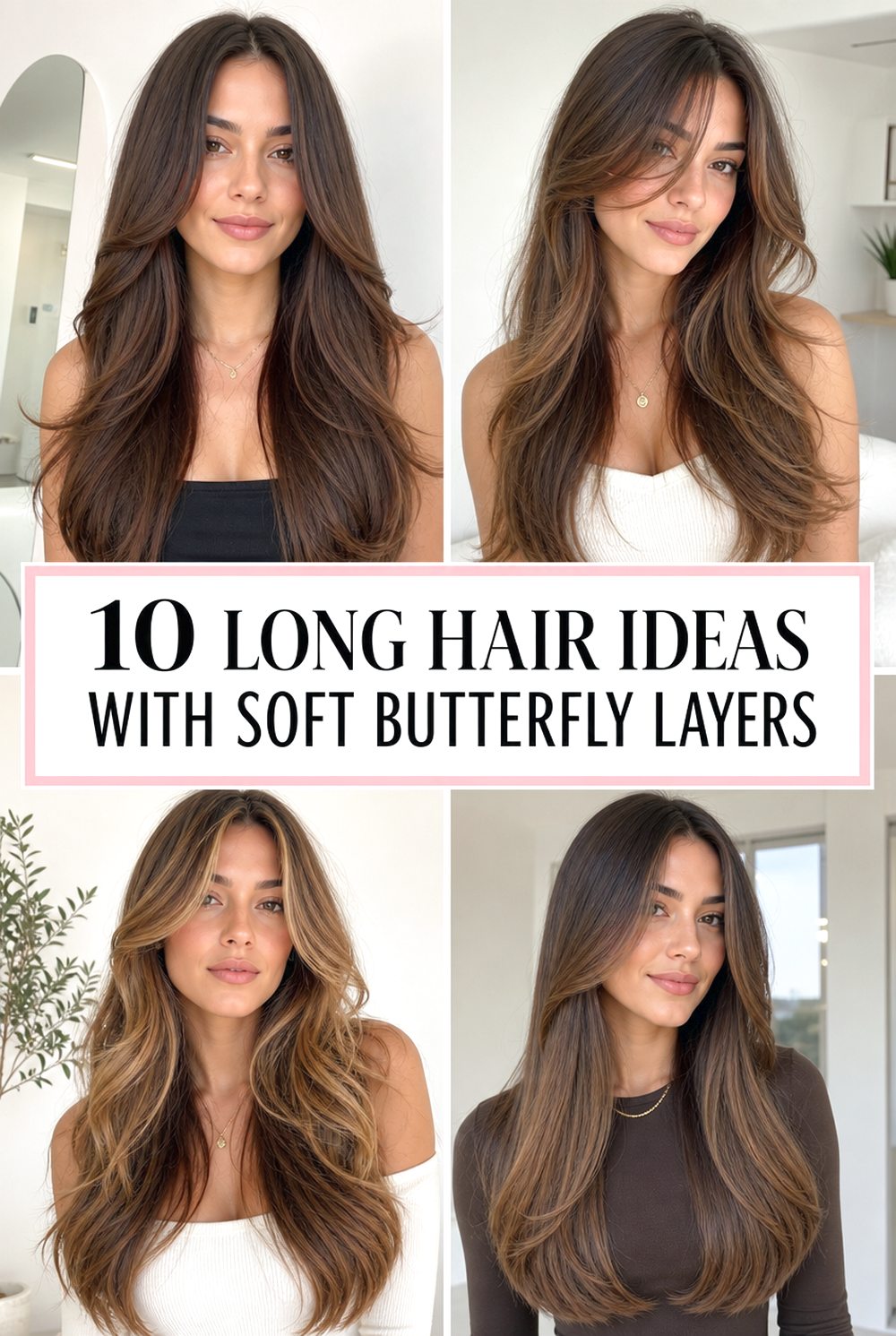 Long Hair Ideas Soft Butterfly Layers