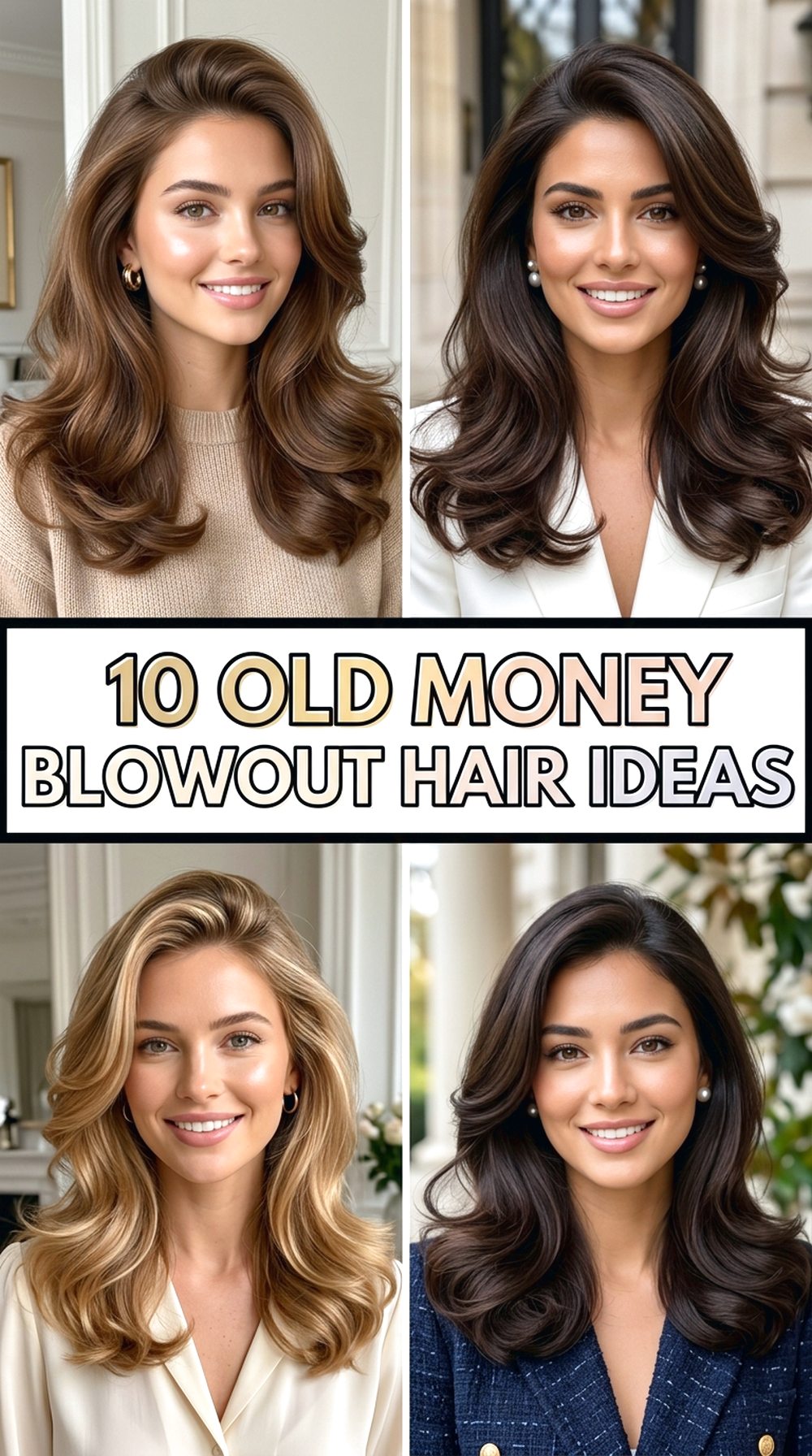 Old Money Blowout Hair Ideas