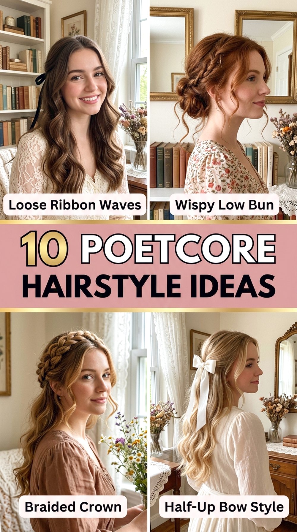 Poetcore Hairstyle Ideas