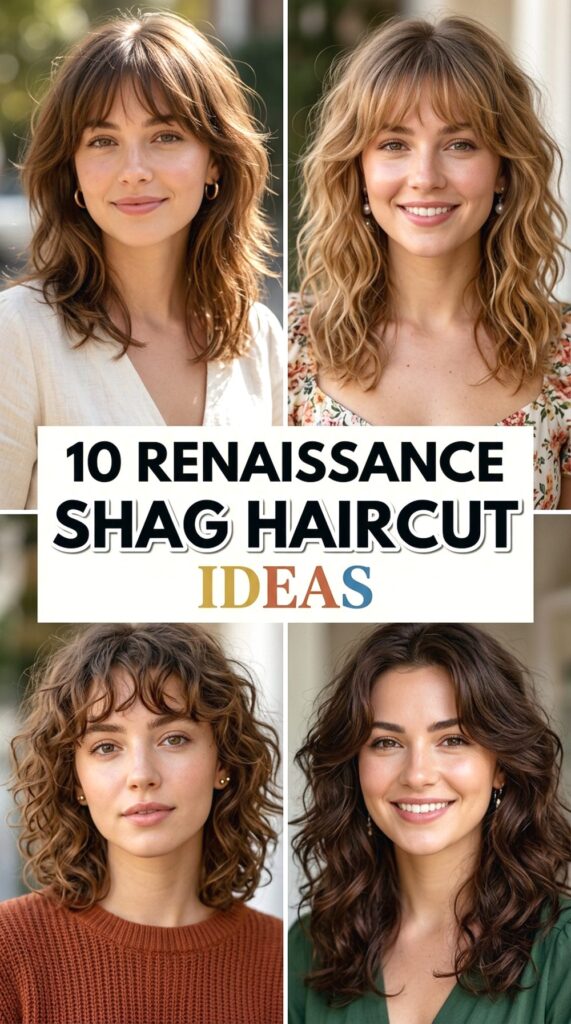 Renaissance Shag Haircut Ideas