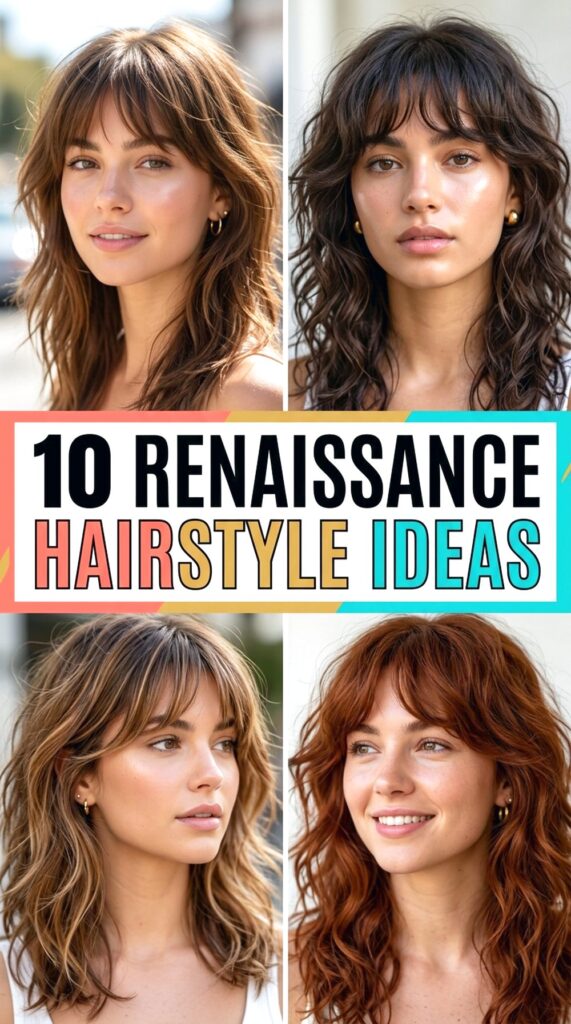 Renaissance Shag Hairstyle Ideas