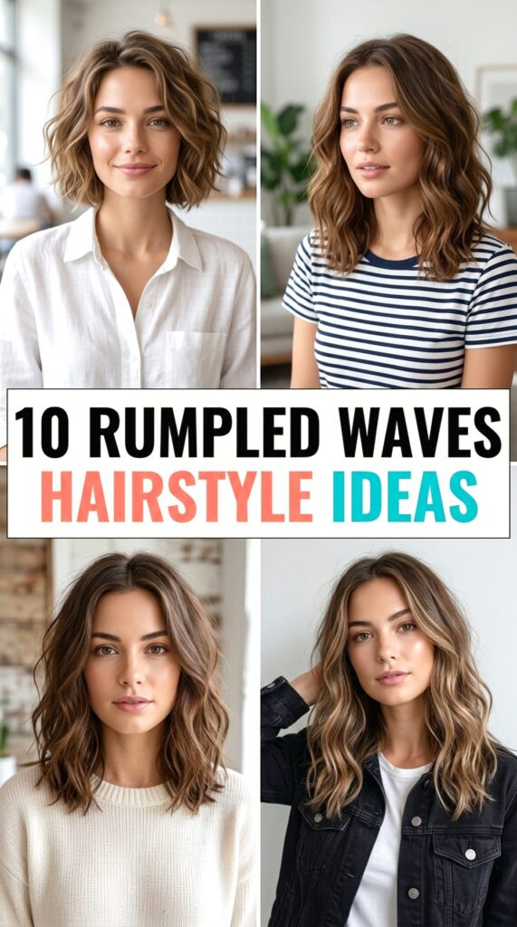 Rumpled Waves Hairstyle Ideas